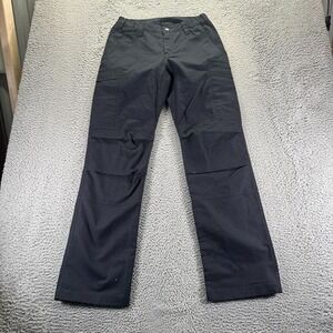 Vertex Pant Women's 8 Black Cotton Cargo Tactical Workwear Utility Stretch